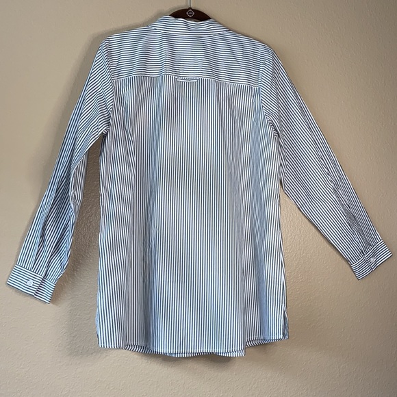 Fall Pumpkins Embroidered Sequins Button Down Top - Picture 6 of 16